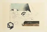 Micheal Farrell, Miss O'Murphy Series, 1977, limited edition etching - EA (artist's proof)