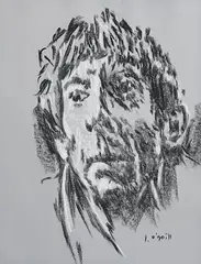Liam O'Neill, I'll Go On, pastel