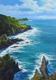 Annemarie Bourke, Skellig View from Portmagee
