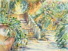 John Keating, The Secret Garden, 2006, watercolour