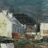 Aidan Bradley, Wet Day, Achill, 2004, oil on canvas board
