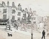 Harry Kernoff, St Michaels Hill, Winetavern Street, Dublin