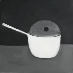 William Scott, Jug, 1979, oil on canvas
