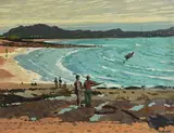 Maurice MacGonigal, Ballyferriter, Co. Kerry, 1955, oil on board