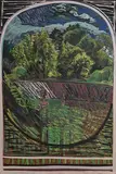 Brian Bourke Hrha Irish, Head in Landscape No.1