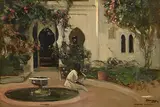 Sir John Lavery, The House of Walter Harris at Tangier