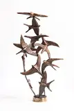 Colm J. Brennan, Swirl of Swifts, unique bronze
