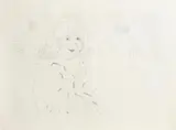 David Hockney, Ann in the Studio, 1984, etching and aquatint - S.P. (special proof aside from the numbered edition of 61- published and printed by Gemini G.E.L., Los Angeles