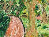 Philip Kelly, Pink Path, 2004, oil on canvas