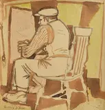 Gerard Dillon, Sitting by the Hearth