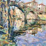 Arthur K. Maderson, The Old Bridge, Le Vigan