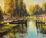 Norman J. McCaig, By the Banks of the Grand Canal