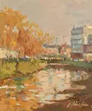 Liam Treacy, Canal, Autumn