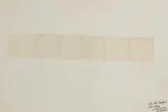 Sol LeWitt American, Six Part Drawing, pen and marker ink on paper