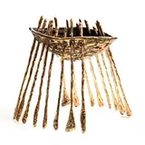 Broighter Boat by John Behan, 2019, unique bronze, sold Oct 2020