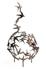 Colm J. Brennan, Swallowsphere, unique bronze