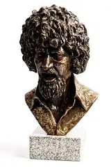 John Coll, Luke Kelly, Dubliner, 2018, unique bronze