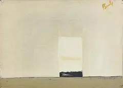 Charles Brady, The Empty Matchbox, oil on canvas
