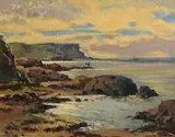Maurice Canning Wilks, Evening Light, Dunseverick. Co. Antrim