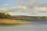 Peter Curling, The View from the Bathing Pool, Inis Dara, Lough Derg