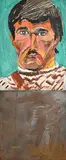 Brian Maguire, Prisoner Fox, Portlaoise, Prejudicial Portrait Series
