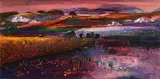 Kenneth Webb, Turf Stack at Sunset