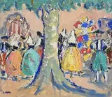 Letitia Marion Hamilton, Dancing at Valldemossa, Mallorca