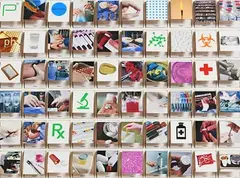 Damien Hirst British, Pharmacy, 1998 - 2003, 60 Matchbooks, Pharmacy Restaurant, Notting Hill, London. 1998 - 2003