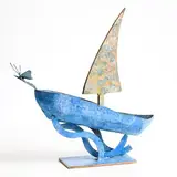 Ray Delaney, Blue Boat, unique bronze