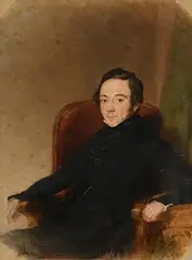 Adam Buck, Portrait of Randolph Stewart, 9th Earl of Galloway, oil on board