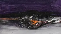Night Connemara by Noel Sheridan, oil on board, sold Sep 2020