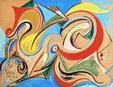 Edward Wolfe, Abstract Composition