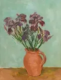 Stella Steyn, Still Life - Flowers in a Jug, oil on canvas