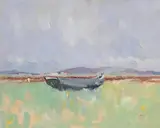 James Nolan, Carna, Connemara, oil on canvas board