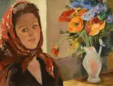 Robert Taylor Carson, Shawlie by the Flowers