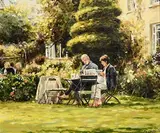 Philip S. Childs, Hunter's Hotel, Ashford, Co Wicklow, 2004, oil on canvas board