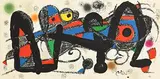 Portugal. Miro Sculpteur by Joan Miro Spanish, 1974, lithograph, sold Sep 2020