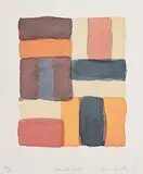 Sean Scully, Coloured Wall, 2003, limited edition lithograph - numbered 103 from an edition of 150