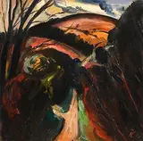 Peter Collis, Knockree, oil on canvas