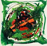 Laurence Jenkell French, La Mousson, 2013, mixed media on canvas