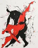 Neil Shawcross, It Takes Two to Tango, 2008, oil on canvas