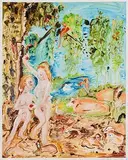 Genieve Figgis, Adam & Eve, 2019, limited edition print in colours (archival pigment giclée)/Hahnemuhle Archival Fine Art paper - number 99 from an edition of 150