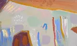 Inscape, A Memory by Tony O'Malley, 1987, oil on board, offered Jul 2020