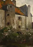 Helen Mabel Trevor, A Breton Chateau, 1882, oil on canvas
