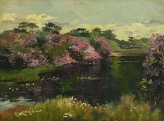 Edith Somerville 'Ce', Castletownsend, West Cork, oil on canvas board