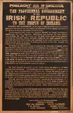1916 Irish Proclamation, Cast of the Authentic Print of the Irish Proclamation (which includes original type setting errors), 2016, bronze