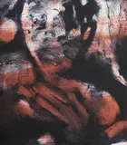 Hughie O'Donoghue, Postcards from Milan VII, 2003, limited edition carborundum print - numbered 35 from an edition of 35
