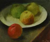 Thomas Ryan, Still Life - Bowl of Apples