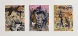 John Kingerlee, Head and Figure, 2015, limited edition lithograph - numbered 1 from an edition of 25