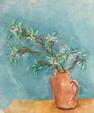Stella Steyn, Apple Blossom in Vase